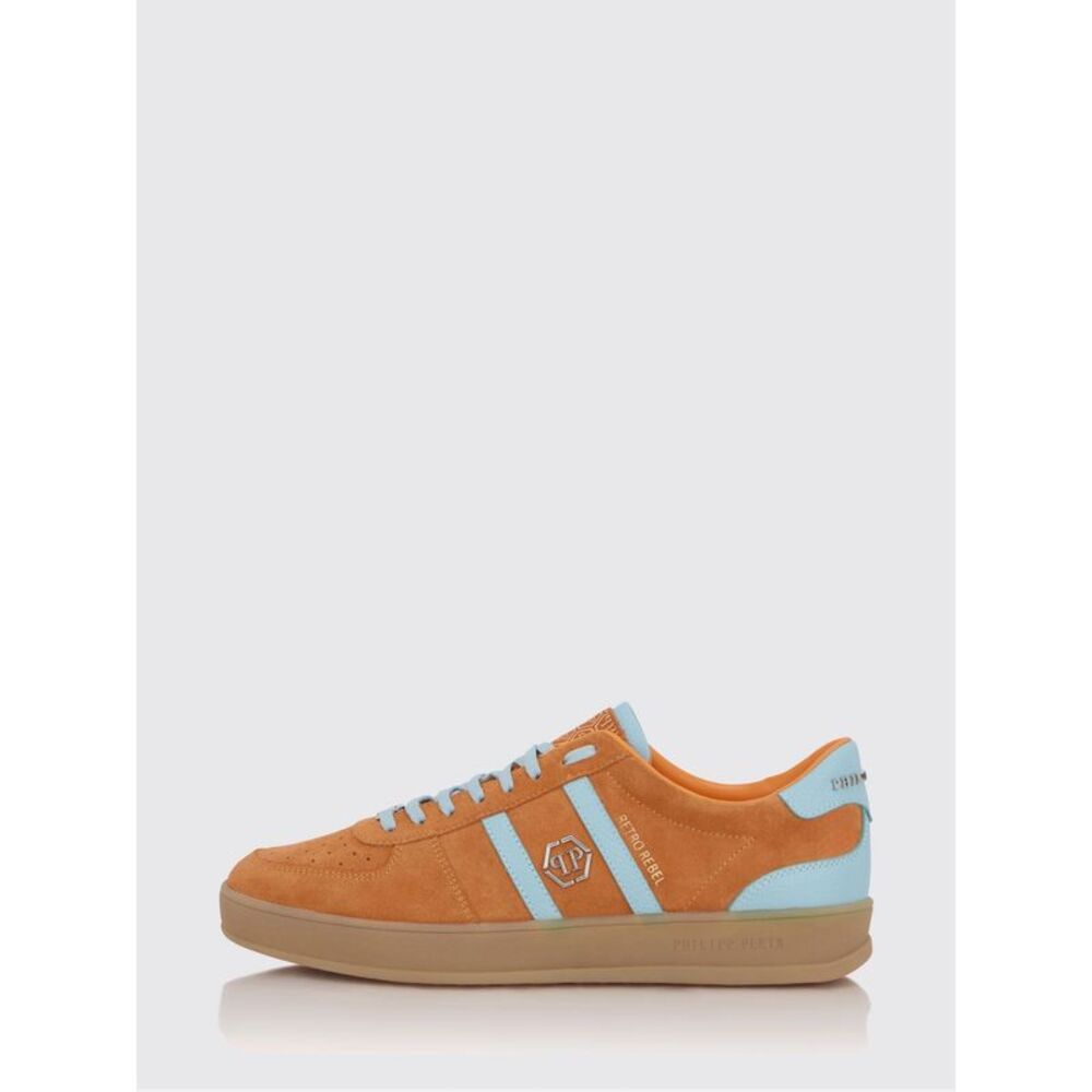 Philipp Plein Men Retro Rebel Suede Sneakers Philipp Plein
